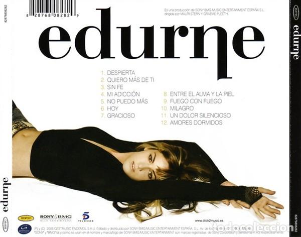 CDs de m&uacute;sica: Edurne &ndash; Edurne-SPAIN-2006-CD - Foto 2