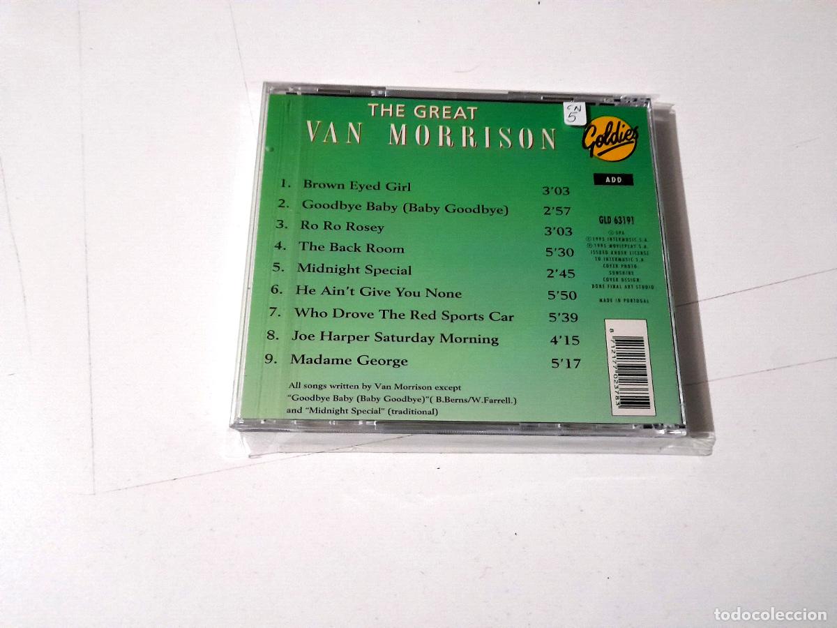 CDs de m&uacute;sica: VAN MORRISON &rdquo;THE GREAT VAN MORRISON&rdquo; CD 9 TRACKS COMO NUEVO - Foto 2