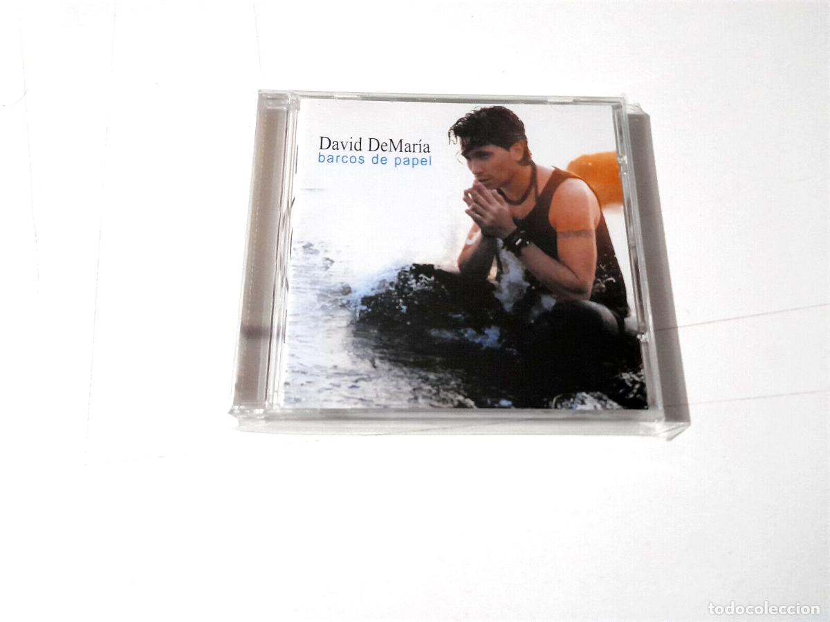 CDs de m&uacute;sica: DAVID DEMARIA &rdquo;BARCOS DE PAPEL&rdquo; CD 12 TRACKS - Foto 1