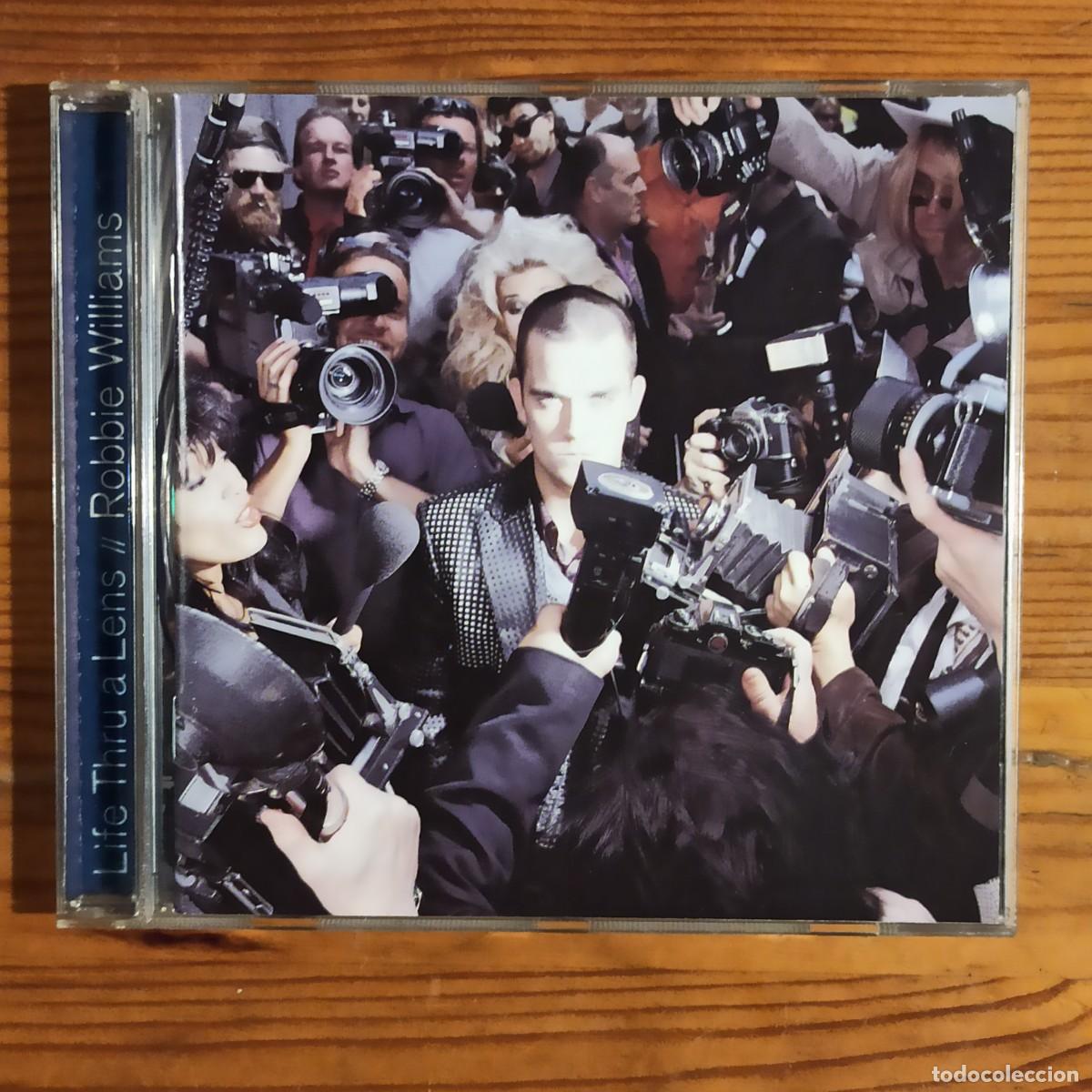 CDs de m&uacute;sica: CD - Robbie Williams - Life Thru a Lens - Foto 1