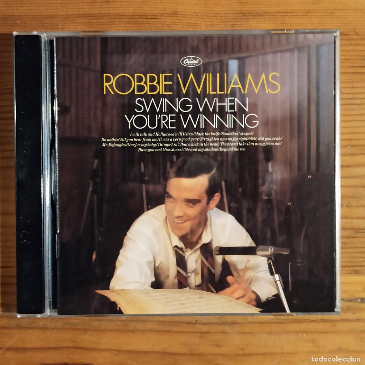 CDs de m&uacute;sica: CD Robbie Williams - Swing when youre winning - Foto 1