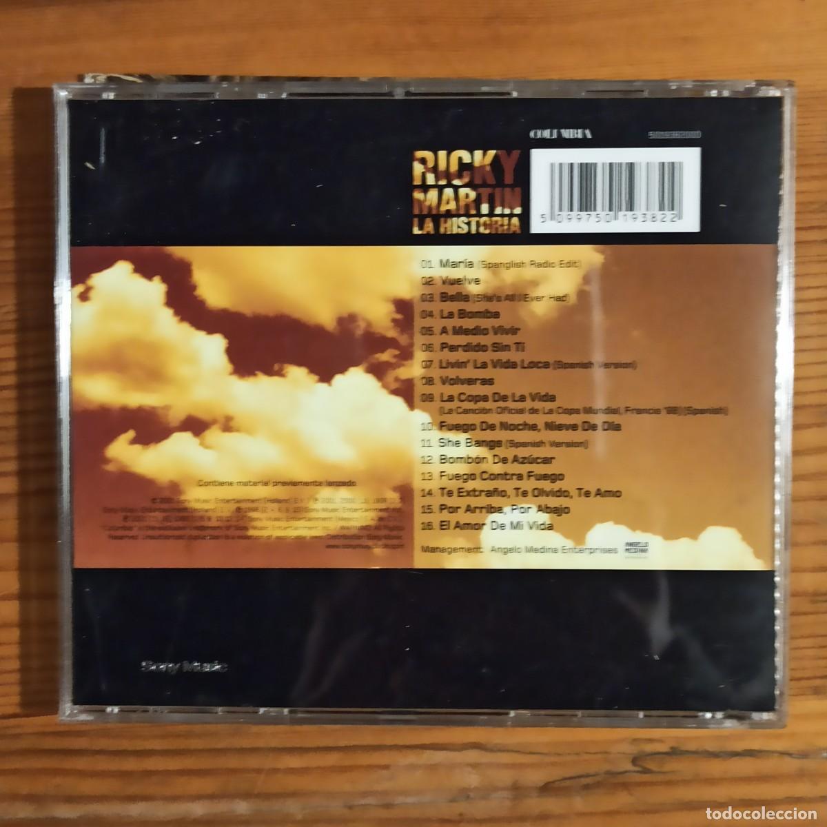 CDs de m&uacute;sica: CD Ricky Martin - La historia - Foto 2