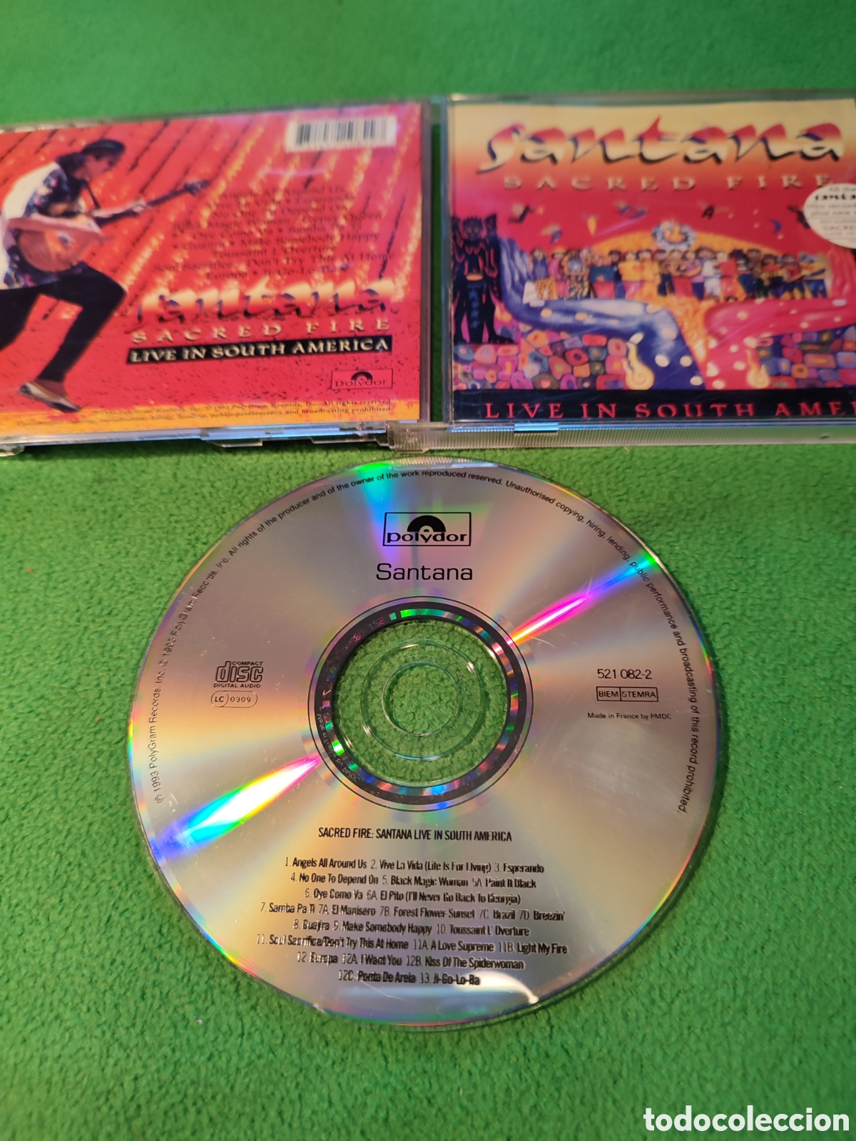 CDs de m&uacute;sica: Santana - Sacred Fire - Foto 2