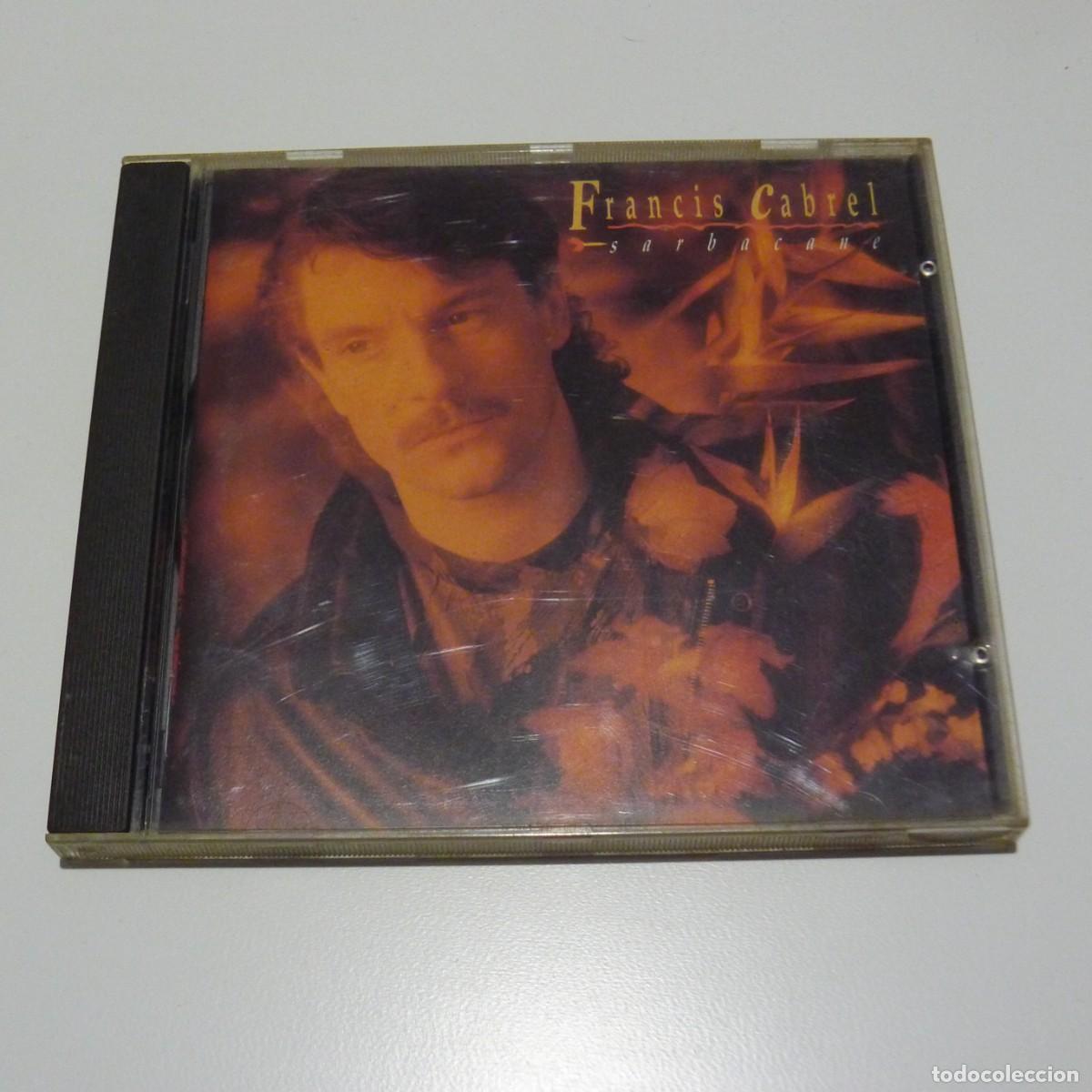 CDs de m&uacute;sica: FRANCIS CABREL : SARBACANE CD - Foto 1
