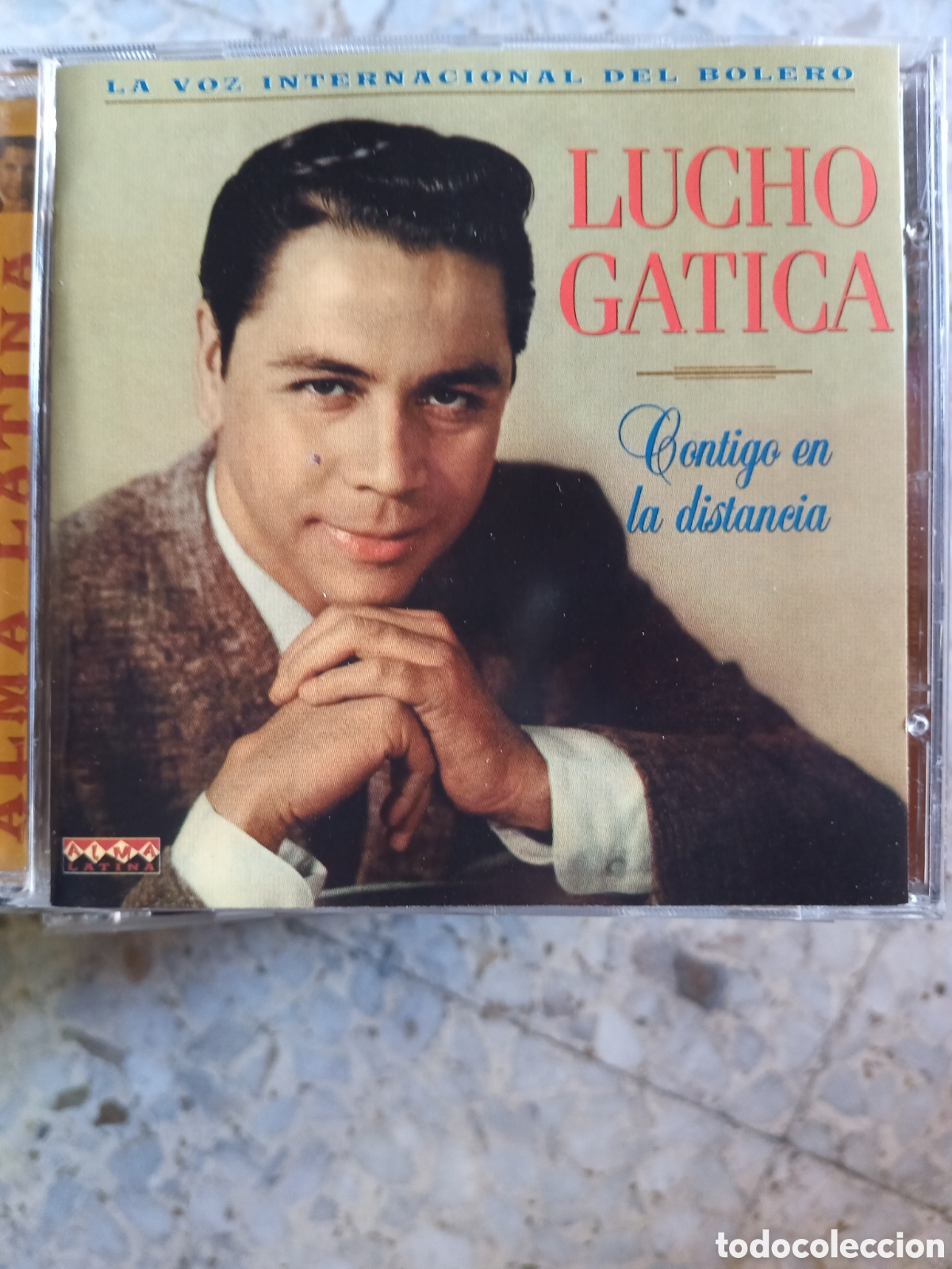 CDs de m&uacute;sica: CD LUCHO GATICA CONTIGO EN LA DISTANCIA - Foto 1