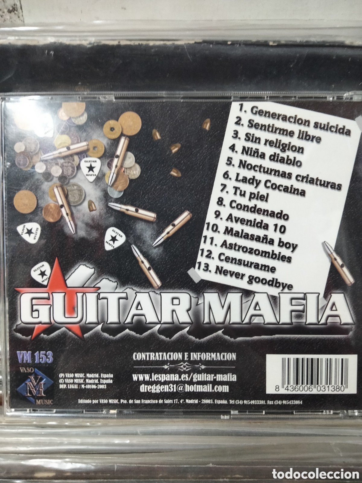 CDs de m&uacute;sica: Guitar mafia generaci&oacute;n suicida - Foto 2