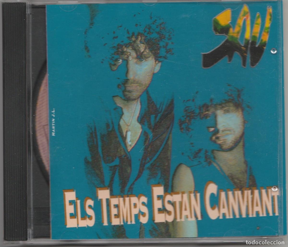 CDs de m&uacute;sica: CD SAU - ELS TEMPS ESTAN CANVIANT - SINGLE - Foto 1