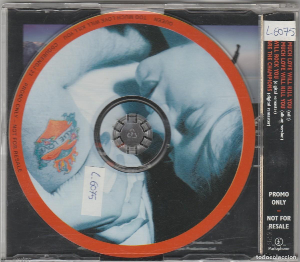 CDs de m&uacute;sica: CD QUEEN - TOO MUCH LOVE WILL KILL YOU - CD SINGLE - Foto 2