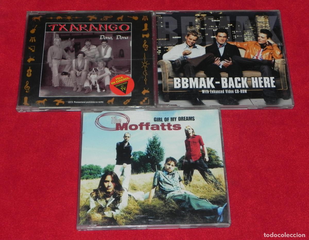 CDs de m&uacute;sica: 3 CD&acute;s Singles Originales (The Moffatts, BBMAK y TXARANGO). - Foto 1