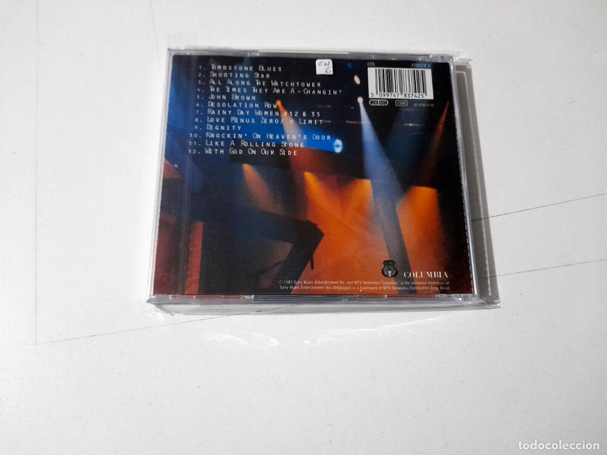 CDs de m&uacute;sica: BOB DYLAN &rdquo;MTV UNPLUGGED&rdquo; CD 12 TRACKS COMO NUEVO - Foto 2