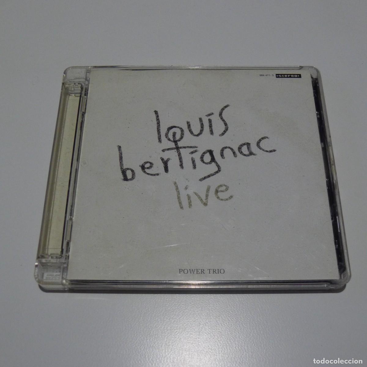 CDs de m&uacute;sica: LOUIS BERTIGNAC : LIVE ex TELEPHONE 2CD - Foto 1