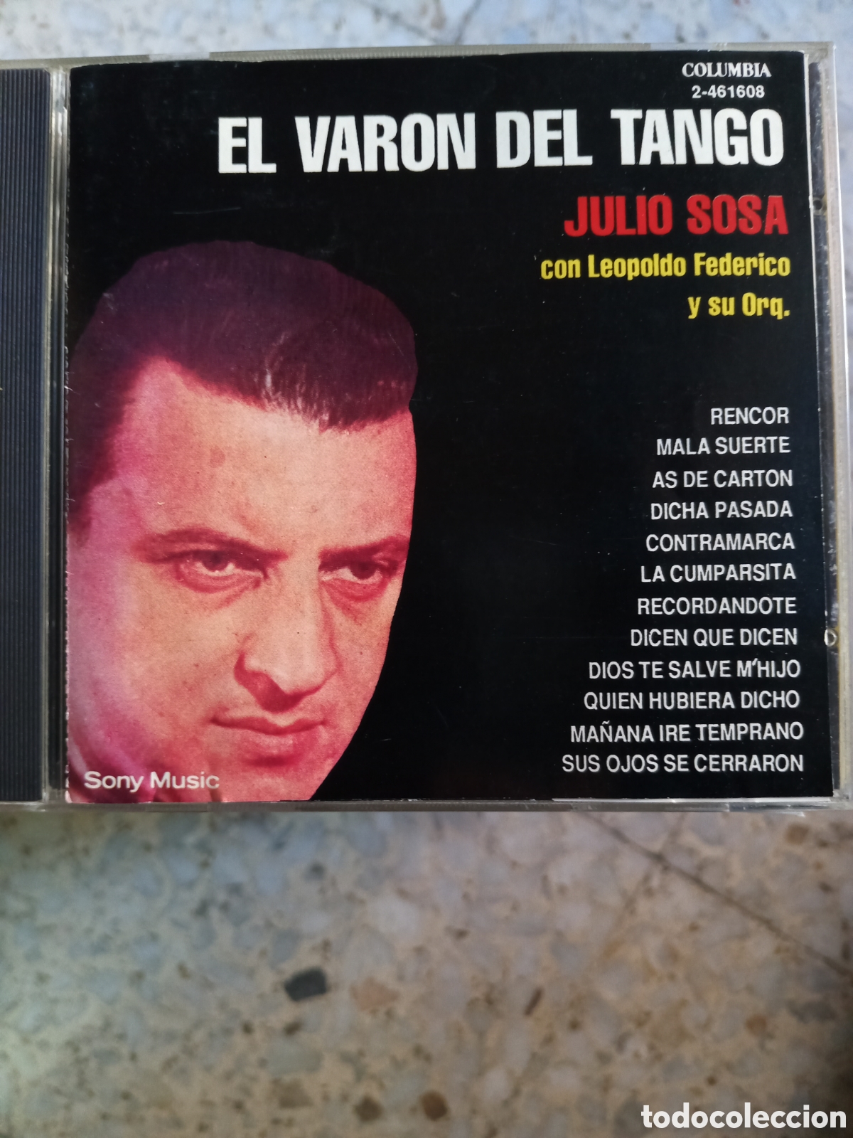 CDs de m&uacute;sica: CD JULIO SOSA EL VARON DEL TANGO - Foto 1