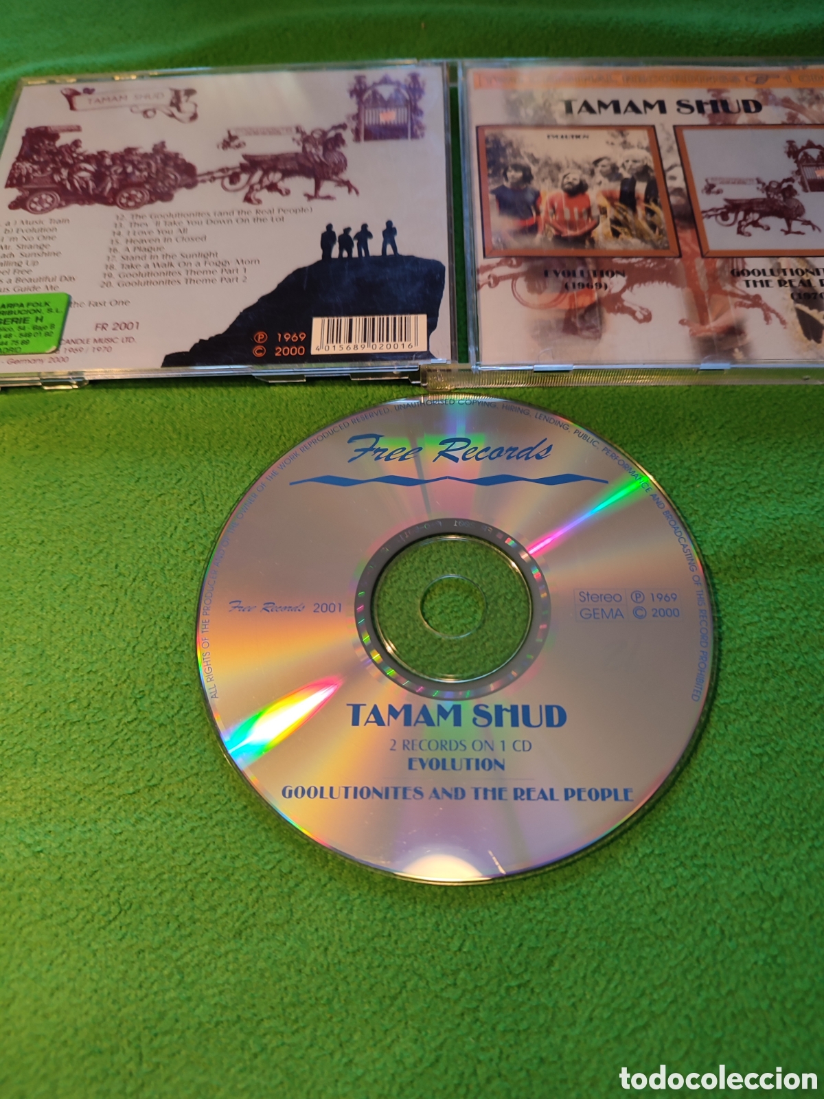 CDs de m&uacute;sica: Taman Shud - Evolution + Goolutionites and... - Foto 2