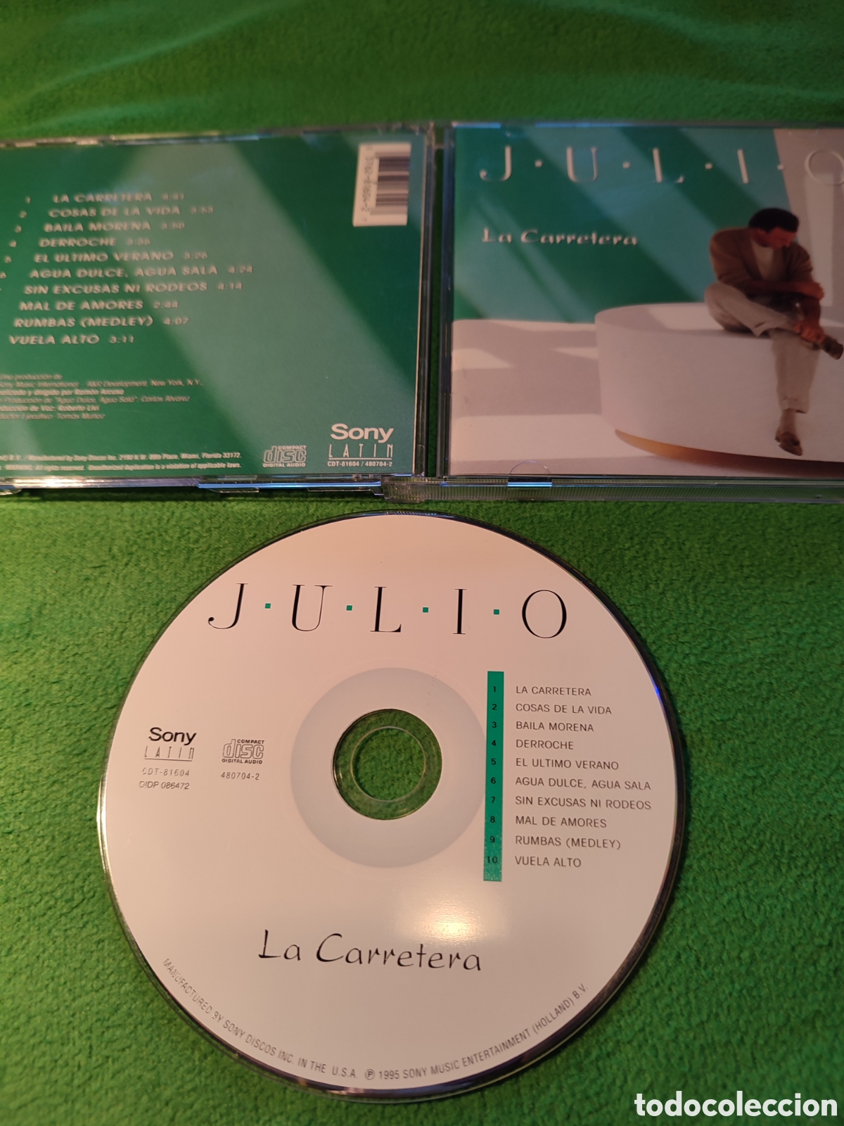CDs de m&uacute;sica: Julio Iglesias - La carretera - Foto 2