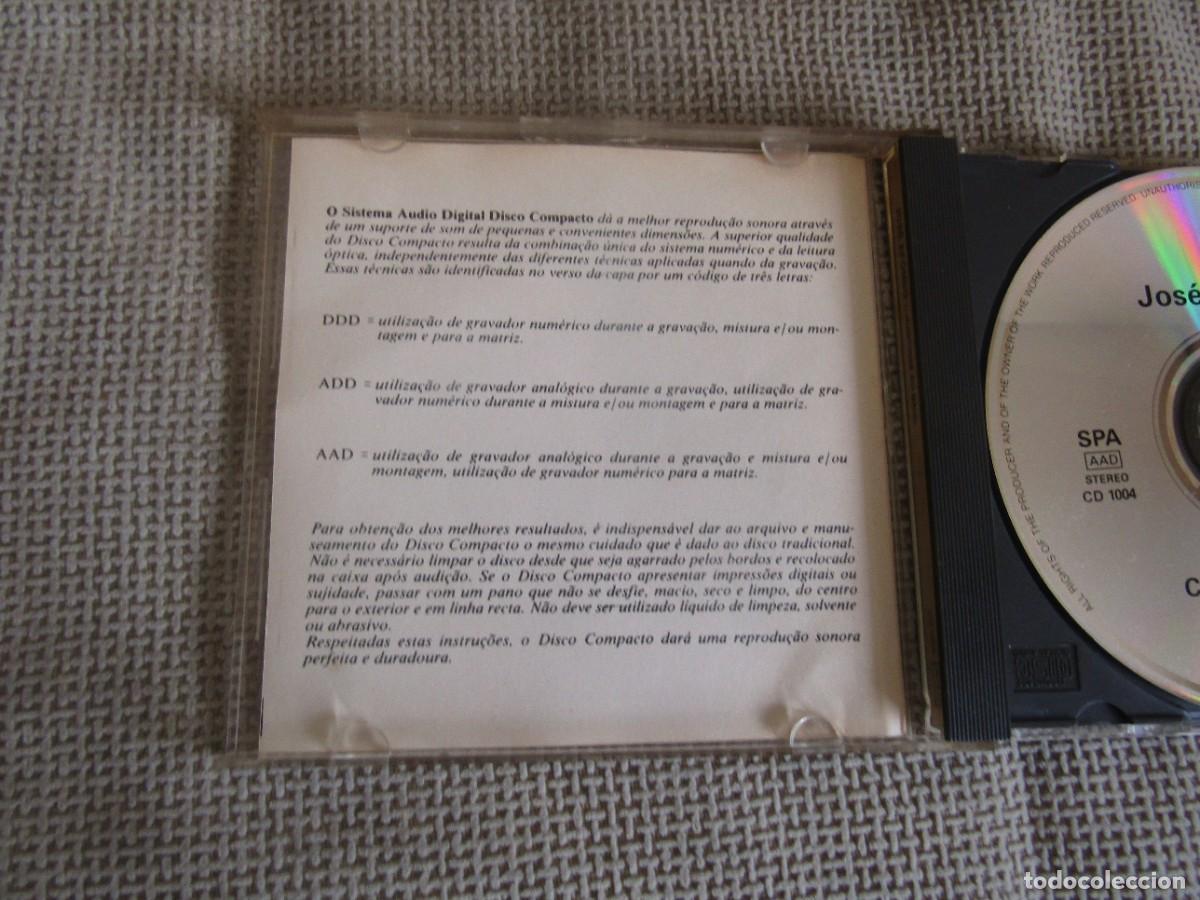 CDs de m&uacute;sica: Jos&eacute; Afonso - Cantigas do Maio - CD 1987 - Foto 4