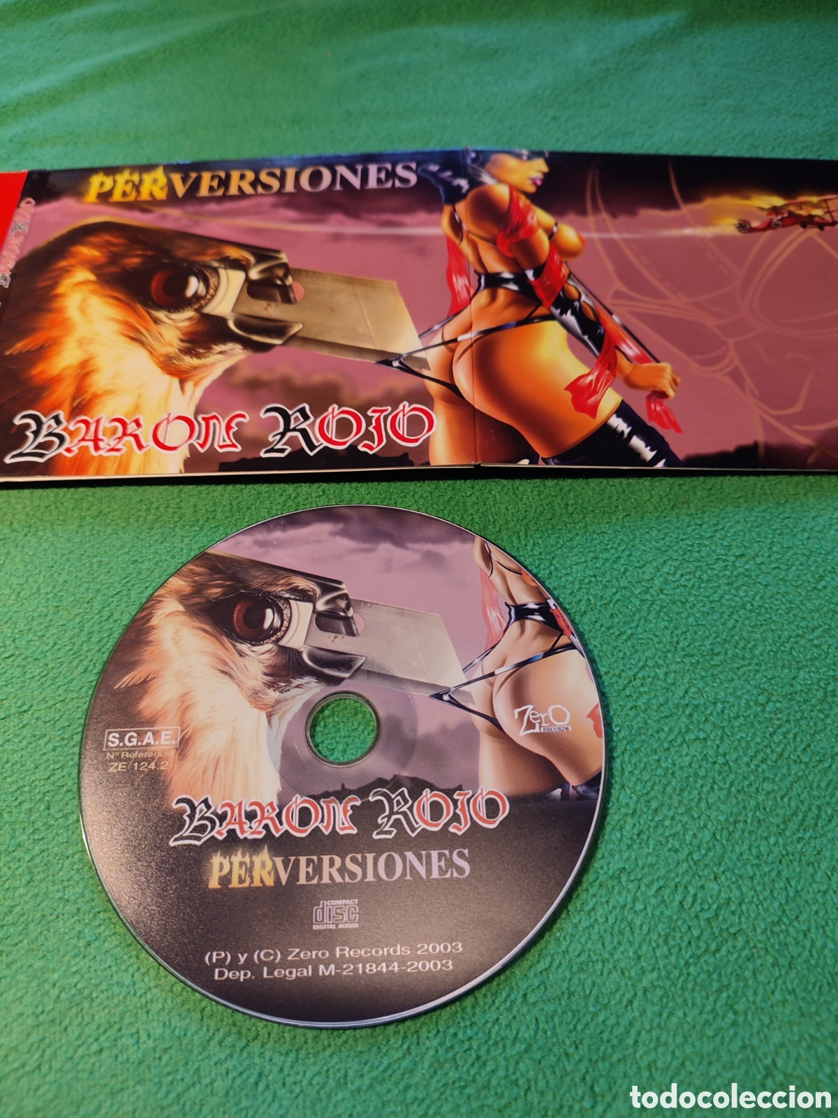 CDs de m&uacute;sica: Bar&oacute;n Rojo - Perversiones - Foto 2