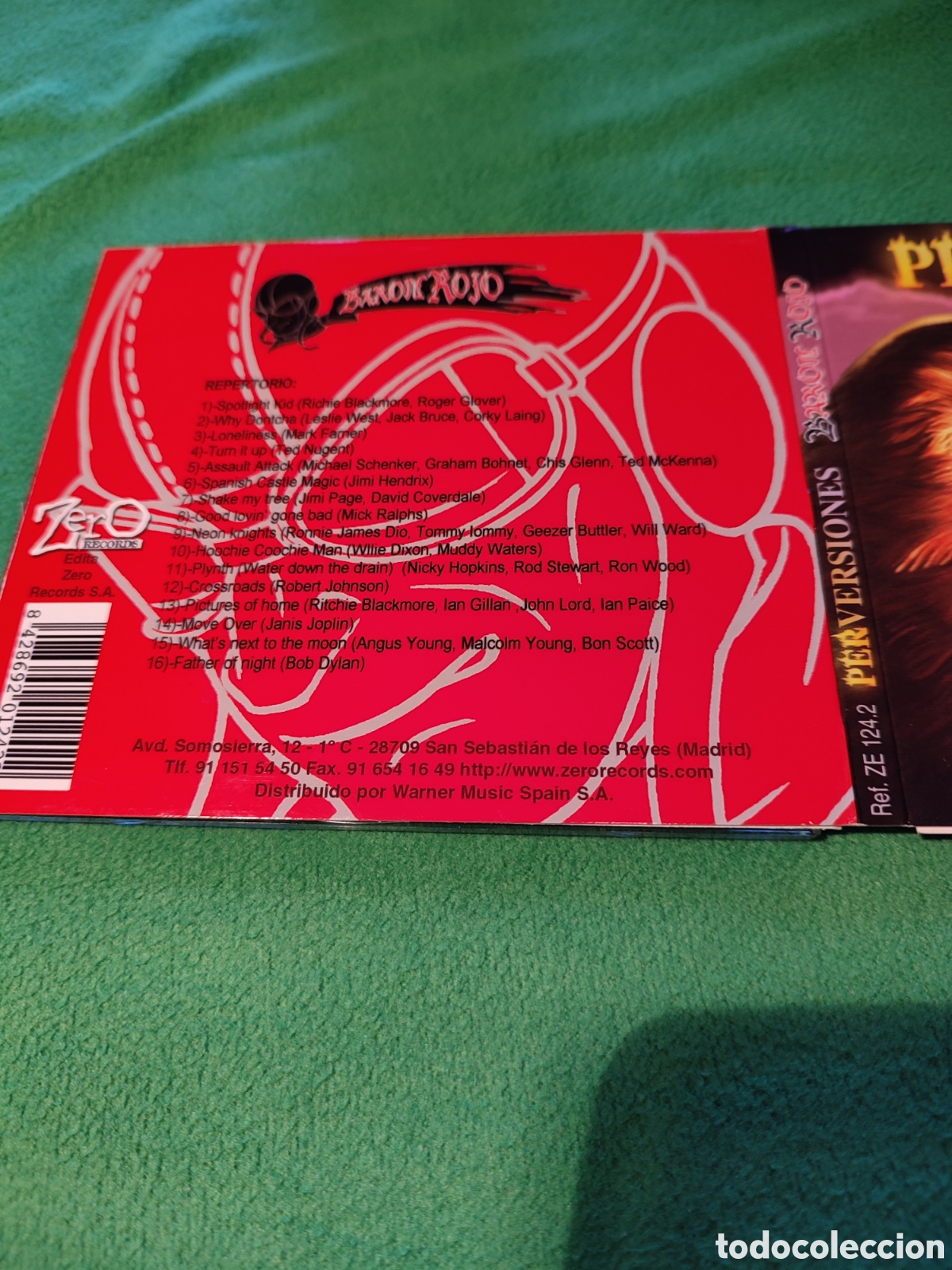 CDs de m&uacute;sica: Bar&oacute;n Rojo - Perversiones - Foto 3