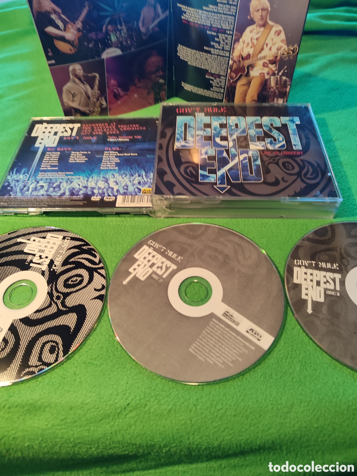 CDs de m&uacute;sica: Govt Mule - Deepest end 2 CDs y DVD - Foto 2