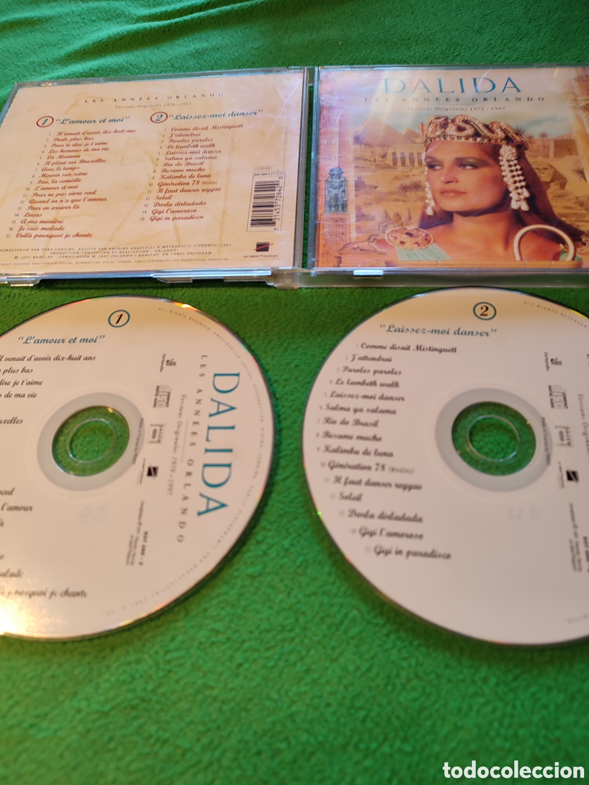 CDs de m&uacute;sica: Dalida - Les annes Orlando 2 CDs - Foto 2
