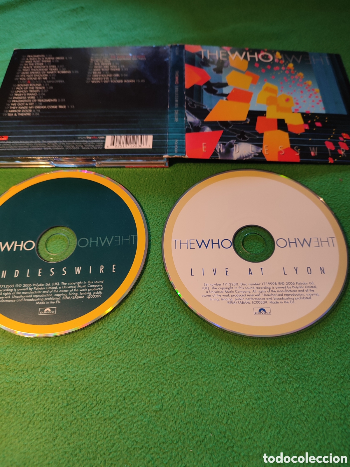 CDs de m&uacute;sica: The Who - Endlesswire + Live at Lyon cd Luxe - Foto 2