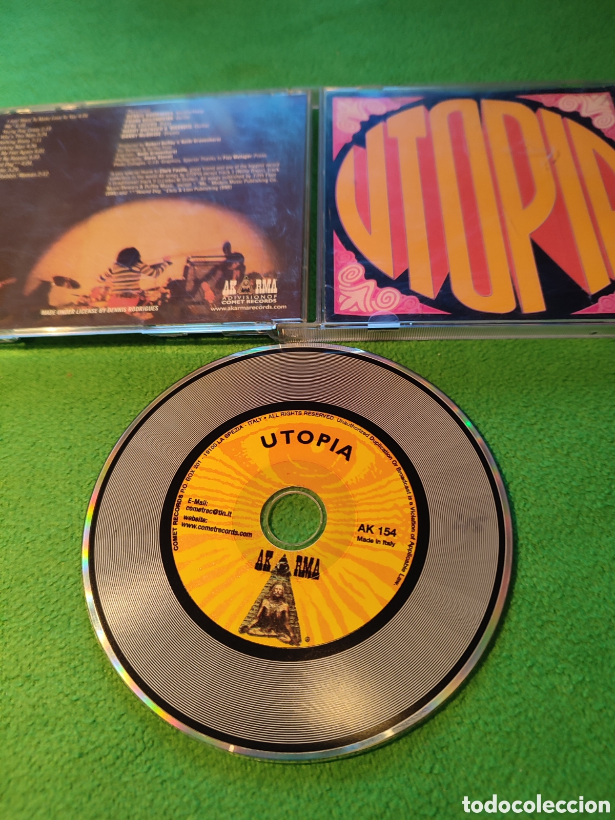 CDs de m&uacute;sica: Utop&iacute;a - Same - Foto 2