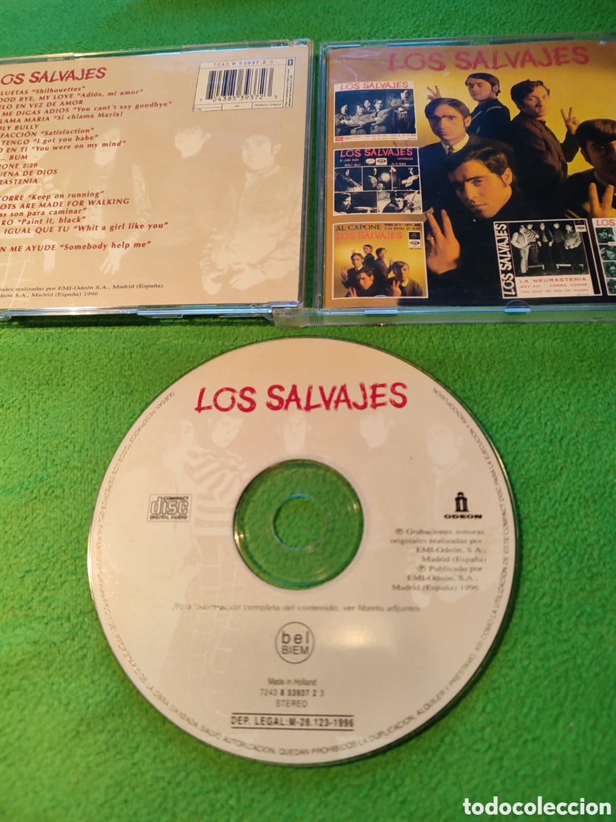 CDs de m&uacute;sica: Los Salvajes - Los EP,s originales - Foto 2