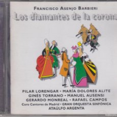 CDs de Música: LOS DIAMANTES DE LA CORONA CD 1997 ZARZUELA FRANCISCO ASENJO BARBIERI