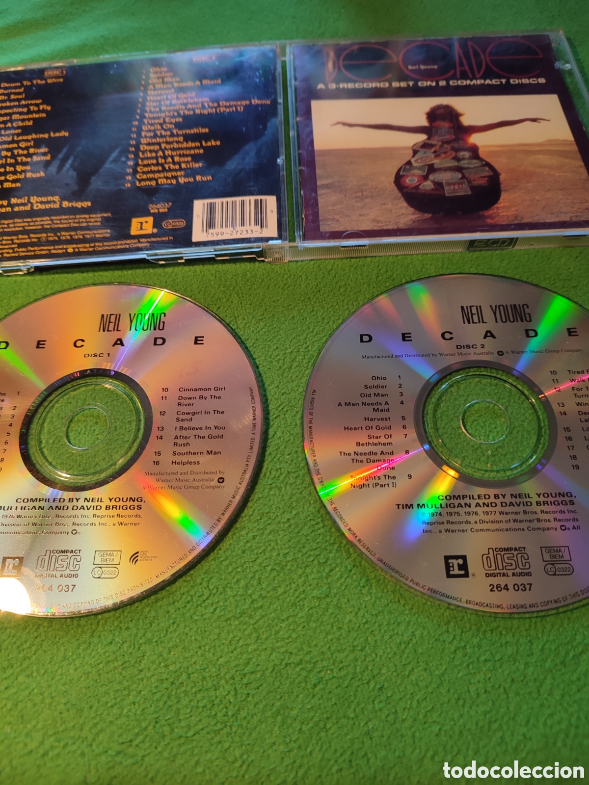 CDs de m&uacute;sica: Neil Young - Decade 3 lps on 2 Cds - Foto 2