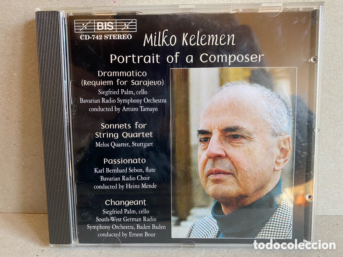 CD de M&uacute;sica: Milko Kelemen - Portrait Of A Composer (CD, Album)