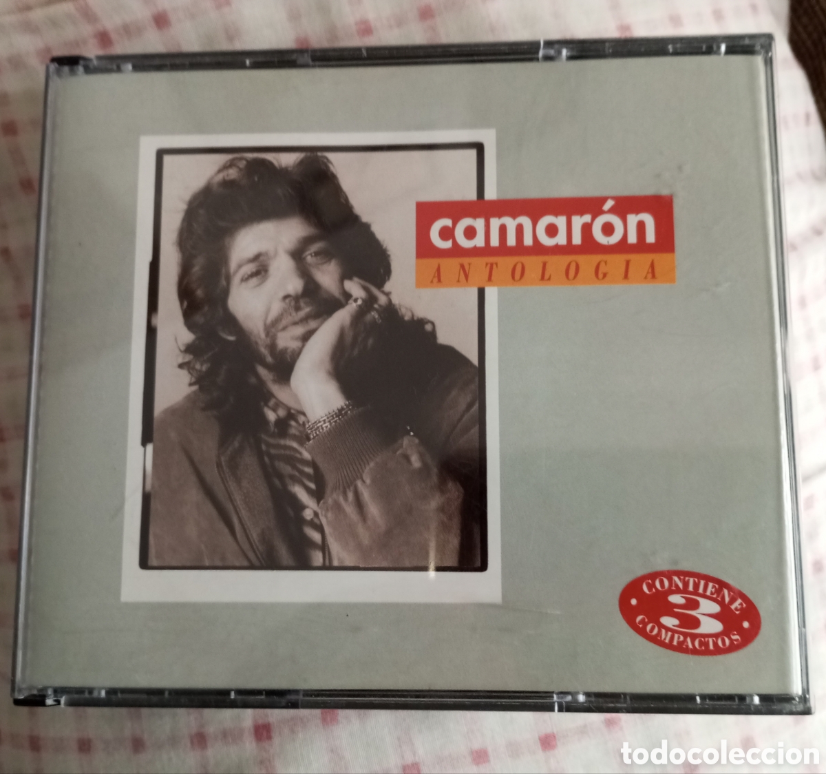 CDs de m&uacute;sica: Camaron antolog&iacute;a con 3 cds 1996 - Foto 1