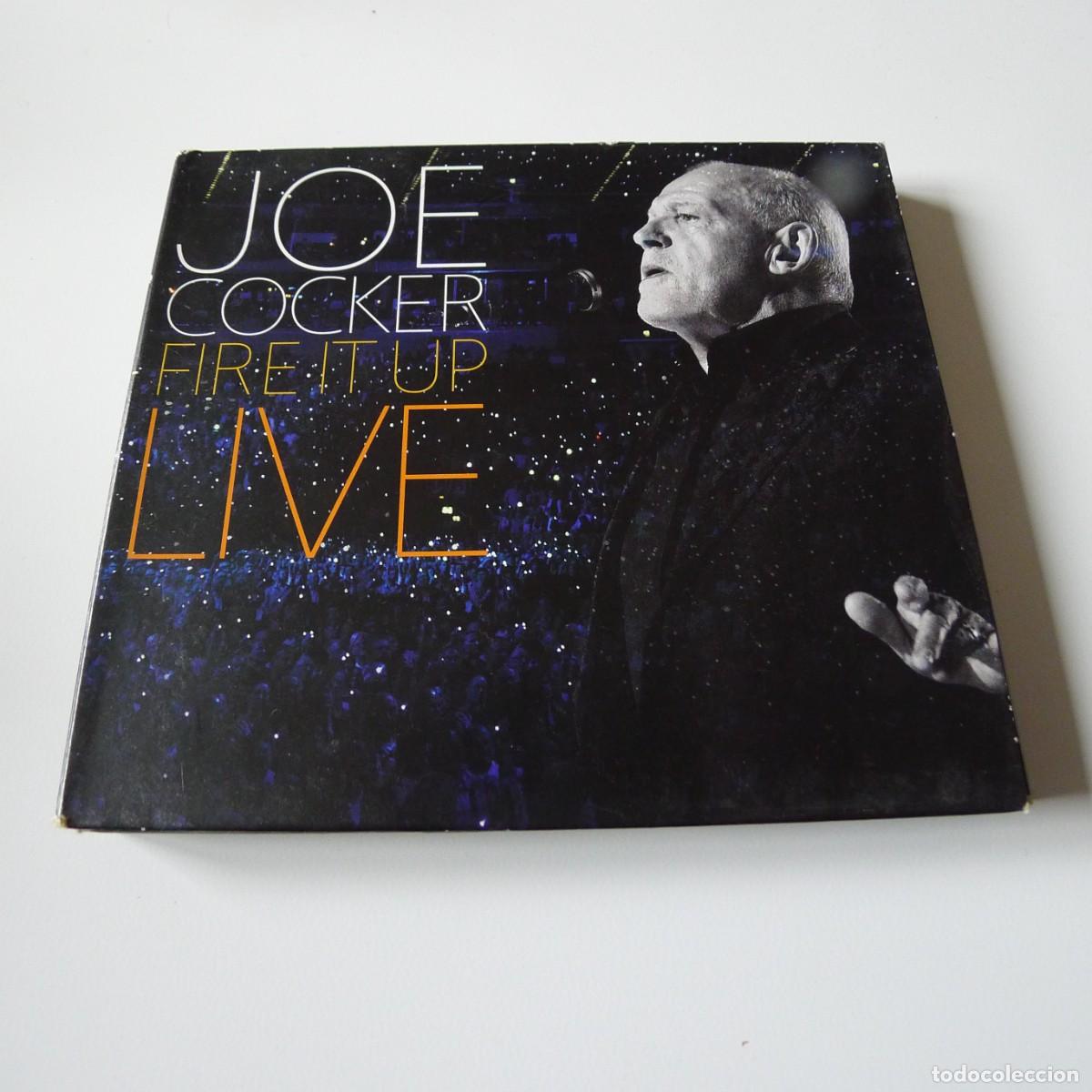CDs de m&uacute;sica: JOE COCKER : FIRE IT UP LIVE 2CD digipack sin libreto - Foto 1
