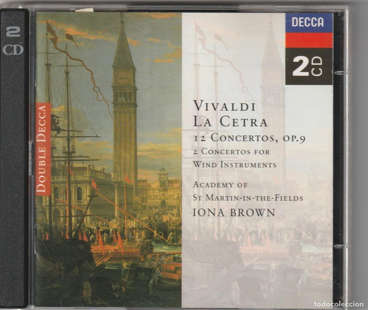 CDs de m&uacute;sica: VIVALDI - LA CETRA (2 X CD DECCA) IONA BROWN - Foto 1
