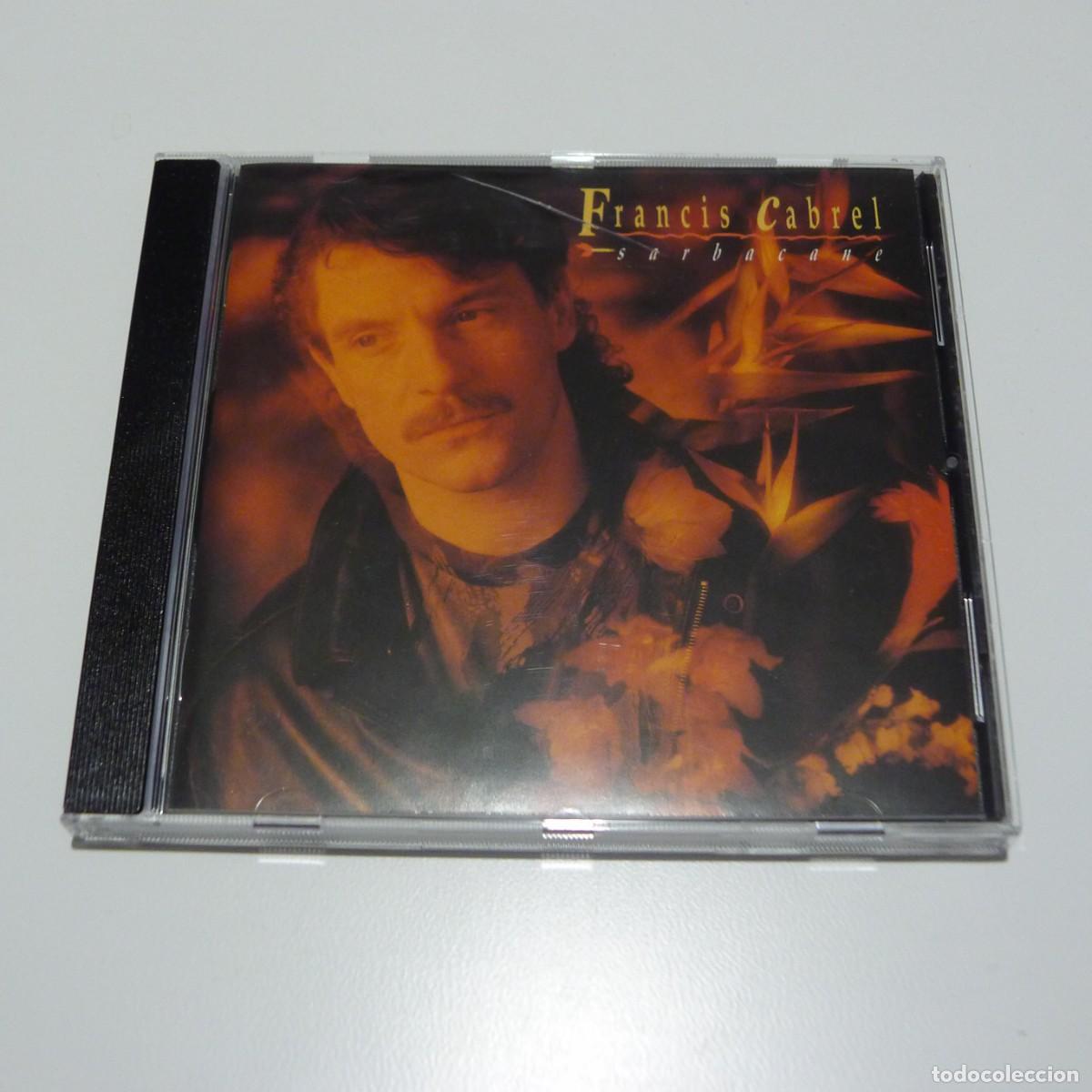 CDs de m&uacute;sica: FRANCIS CABREL : SARBACANE CD - Foto 1