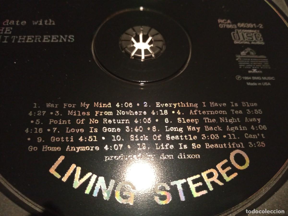 CDs de m&uacute;sica: THE SMITHEREENS - A DATE WITH THE SMITHEREENS - CD - Foto 4