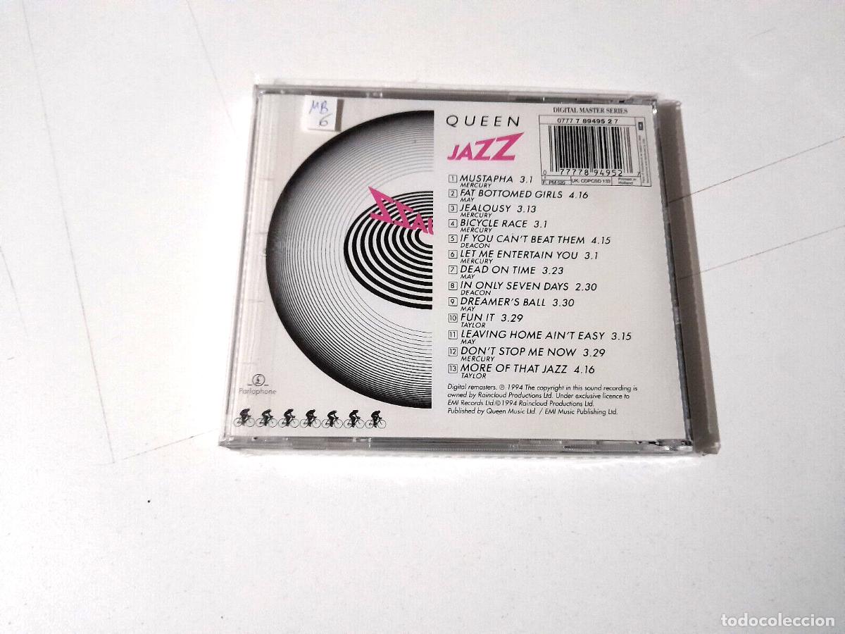 CDs de m&uacute;sica: QUEEN &rdquo;JAZZ&rdquo; CD 13 TRACKS - Foto 2