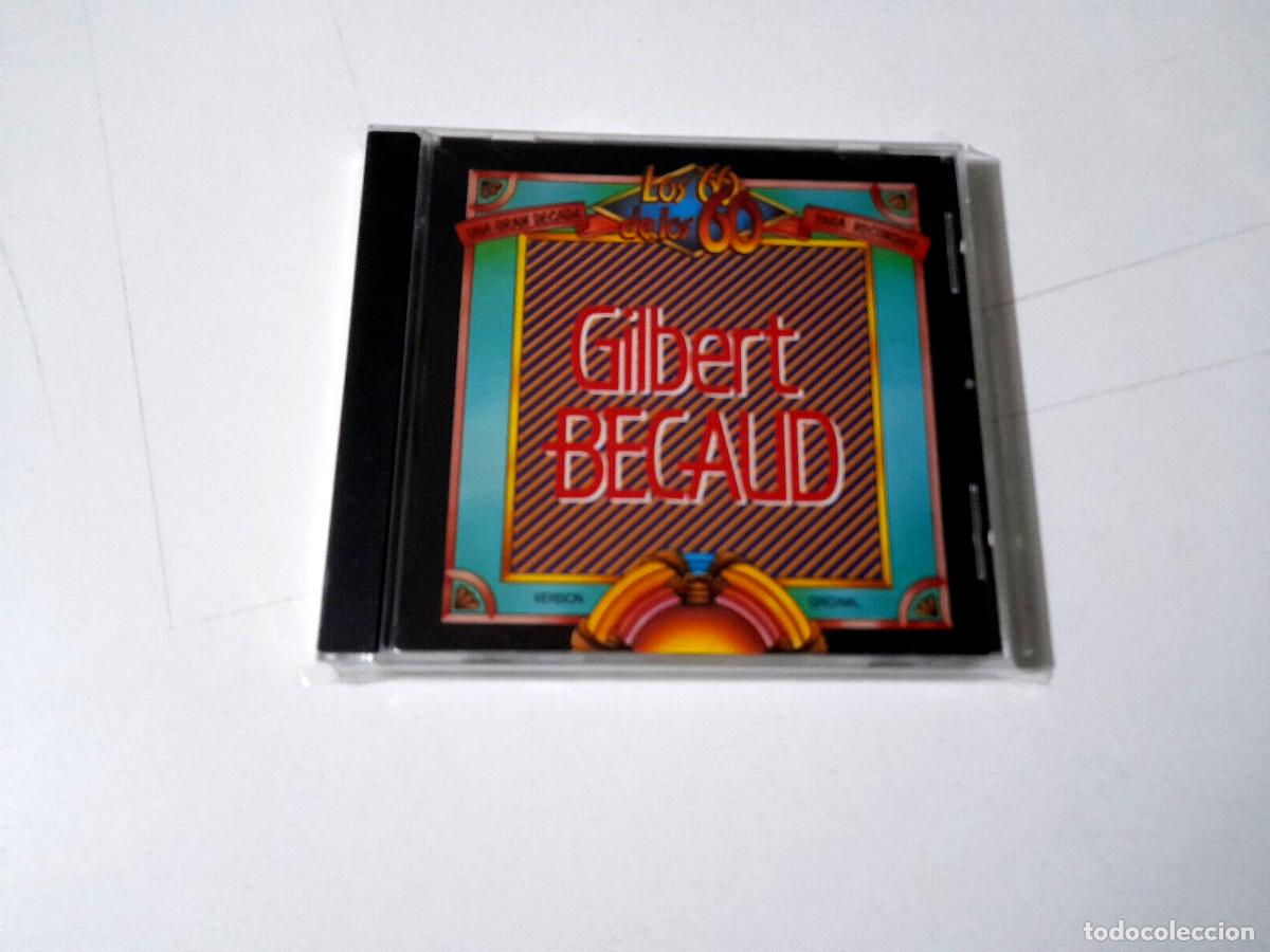 CDs de m&uacute;sica: GILBERT BECAUD &rdquo;LOS 60 DE LOS 60&rdquo; CD 12 TRACKS COMO NUEVO - Foto 1