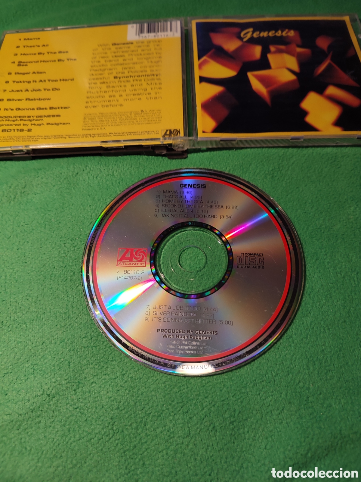 CDs de m&uacute;sica: G&eacute;nesis - Same - Foto 2