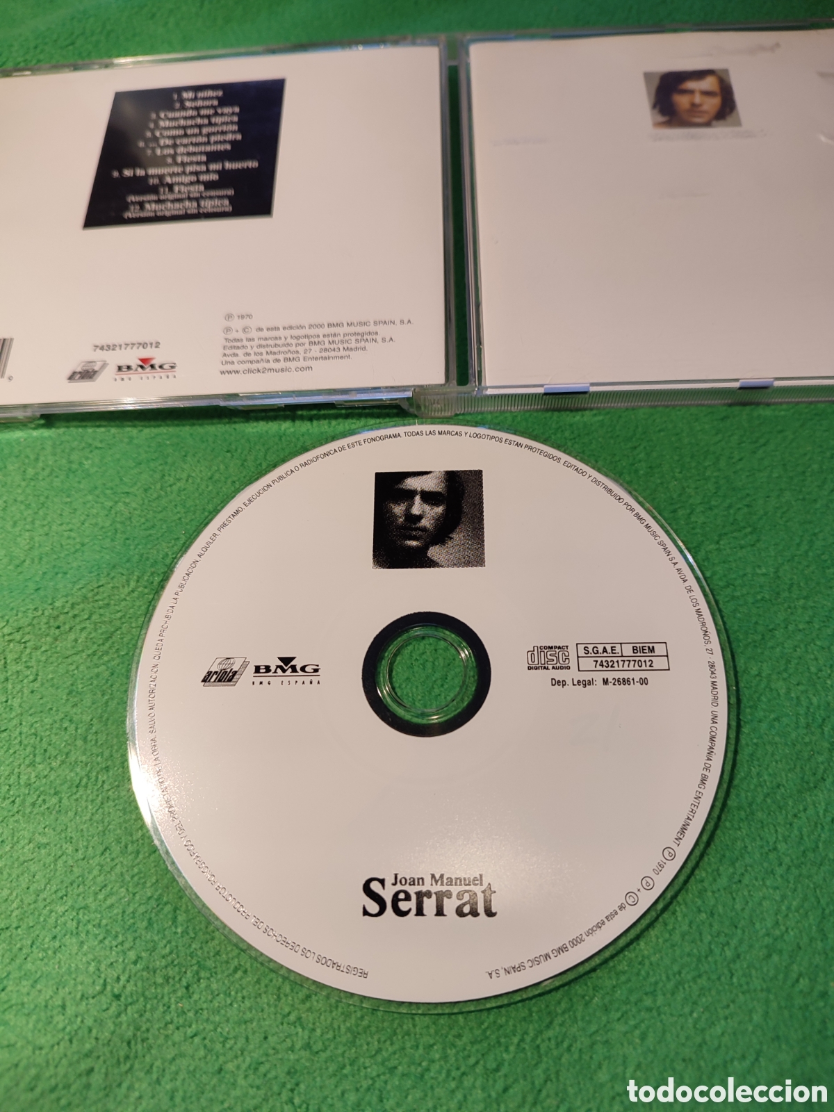 CDs de m&uacute;sica: Joan Manuel Serrat - Mi ni&ntilde;ez - Foto 2