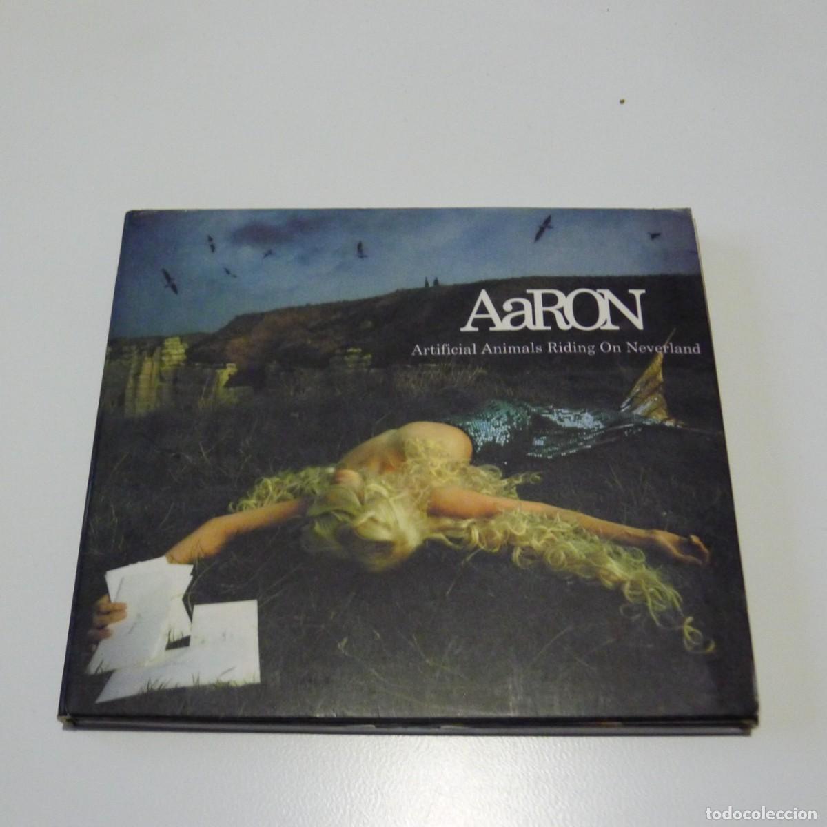 CDs de m&uacute;sica: AARON. ARTIFICIAL ANIMALS RIDING ON NEVERLAND CD digipack con libreto - Foto 1
