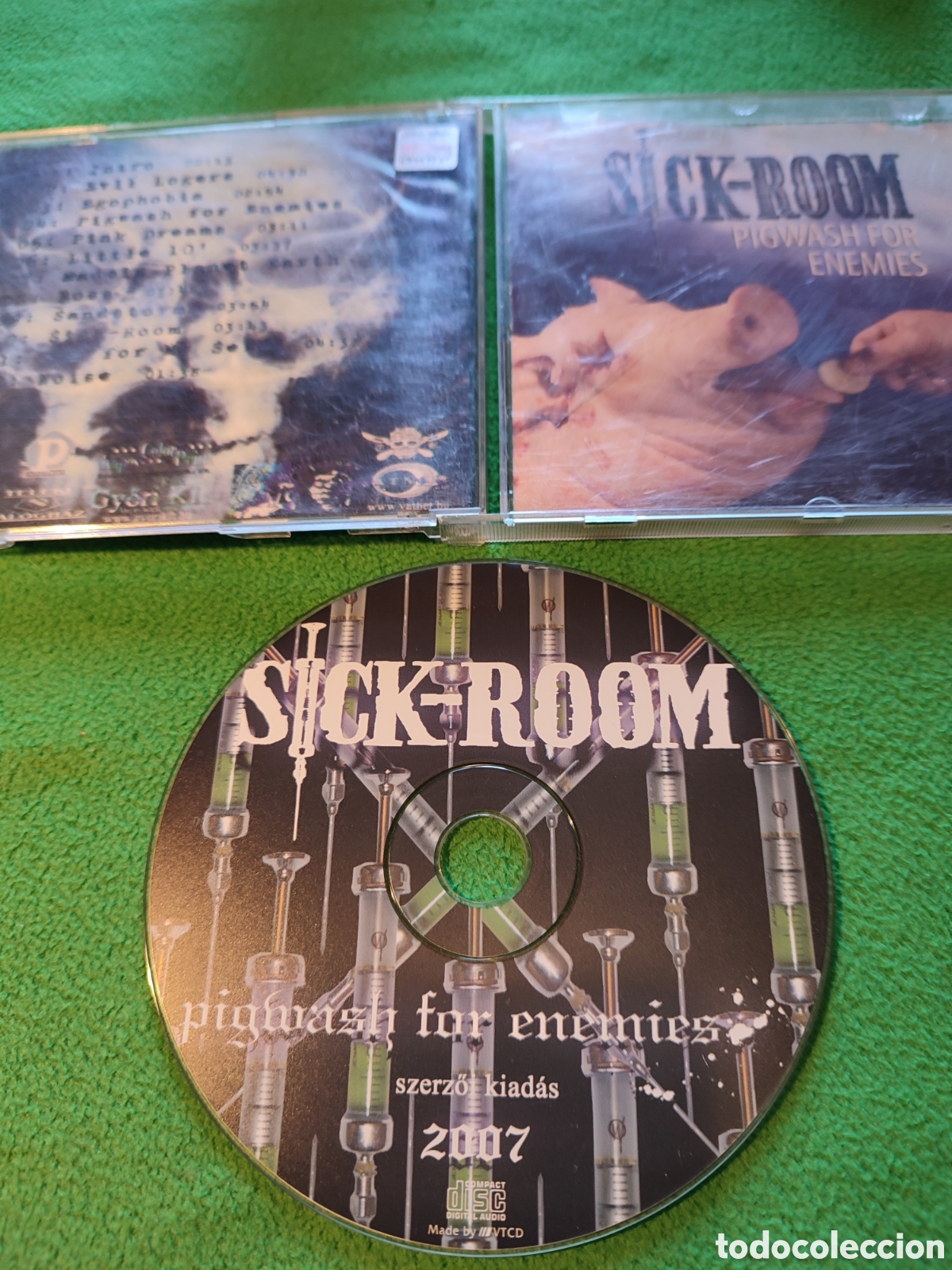 CDs de m&uacute;sica: Sick Room - Pigwash for enemies - Foto 2