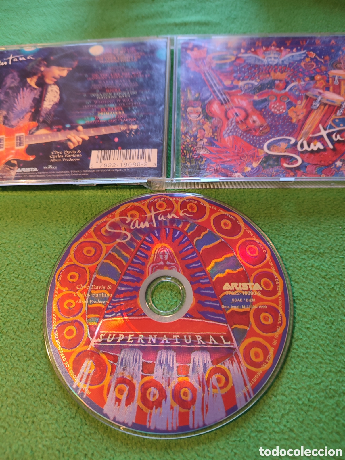 CDs de m&uacute;sica: Santana - Supernatural - Foto 2