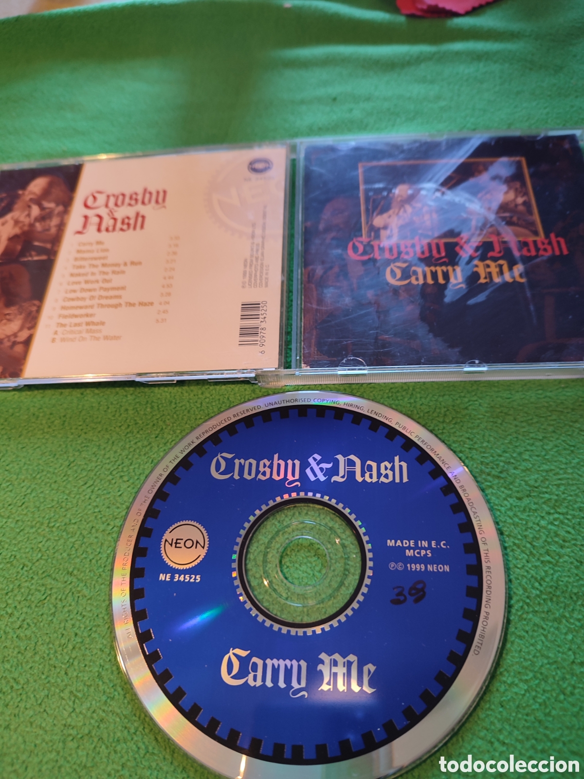 CDs de m&uacute;sica: Crosby & Nash - Carry me - Foto 2