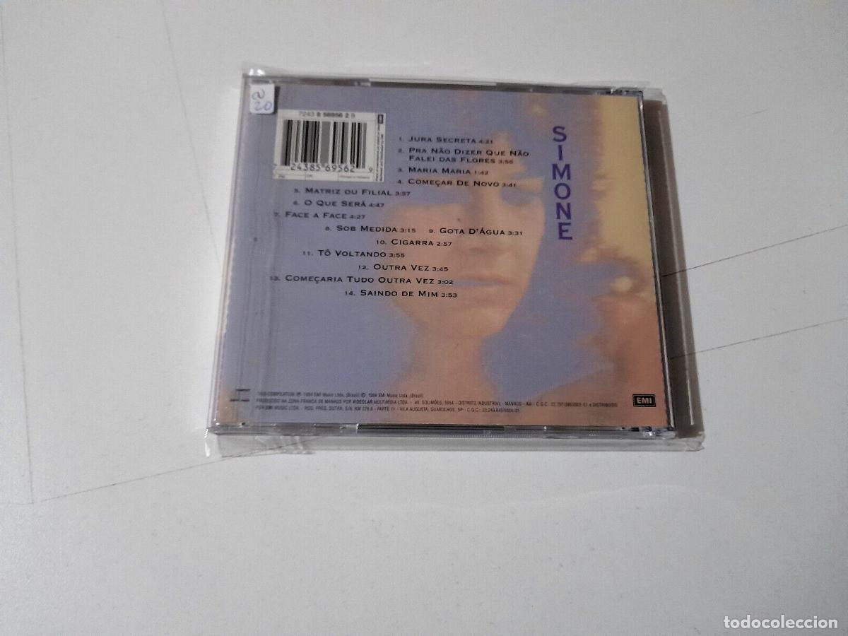 CDs de m&uacute;sica: SIMONE &rdquo;MEUS MOMENTOS&rdquo; CD 14 TRACKS COMO NUEVO - Foto 2