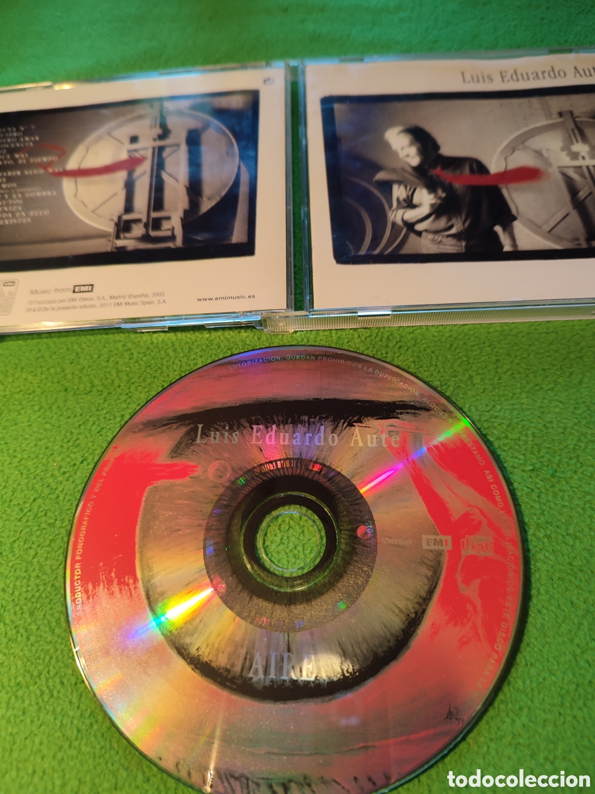 CDs de m&uacute;sica: Luis Eduardo Aute - Aire - Foto 2