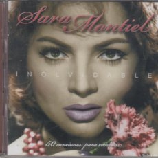 CDs de Música: SARA MONTIEL DOBLE CD INOLVIDABLE (50 CANCIONES PARA RECORDAR) 2013