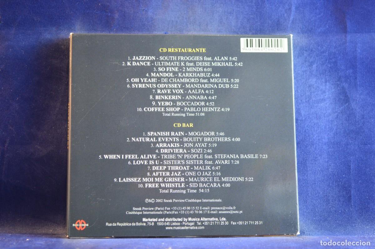 CDs de m&uacute;sica: VARIOUS - ALC&Acirc;NTARA CAF&Eacute; - 2 CD - Foto 2