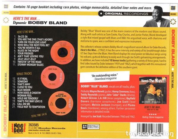CDs de m&uacute;sica: Bobby Bland &ndash; Heres The Man!!! - Foto 2