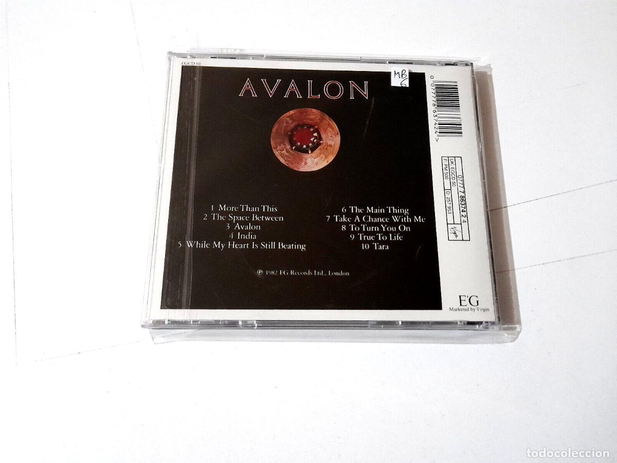 CDs de m&uacute;sica: ROXY MUSIC &rdquo;AVALON&rdquo; CD 10 TRACKS - Foto 2