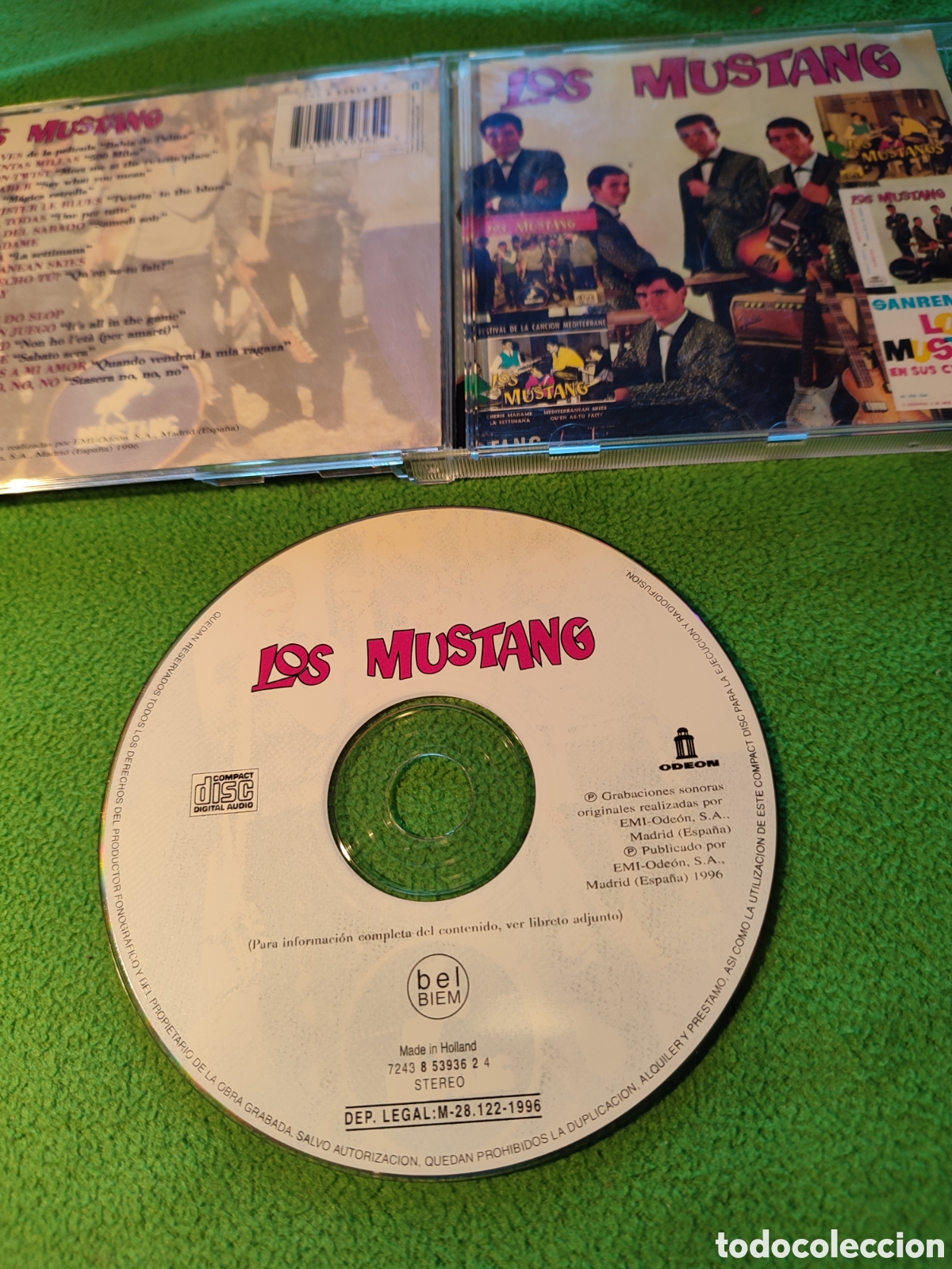 CDs de m&uacute;sica: Los Mustang - Los Eps originales - Foto 2