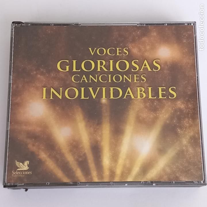 CDs de M&uacute;sica: Voces gloriosas canciones inolvidables 5 x CDs